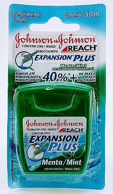 Fio Dental Johnson & Johnson Reach Essencial Menta 100m