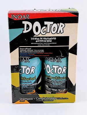 INOAR KIT DUO DOCTOR 250 ML           LOTE: 101929