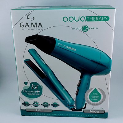 Gama Kit Aqua Therapy Secador 127V E Prancha Bivol