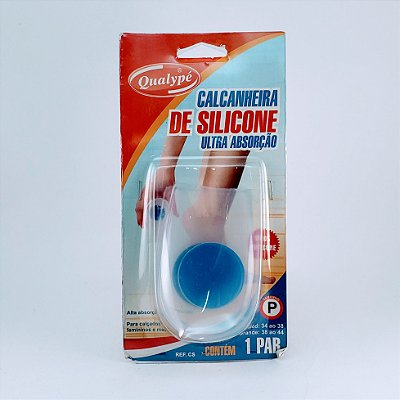 Qualype Calc Silicone C/ Ponto Azul Tam. P / M