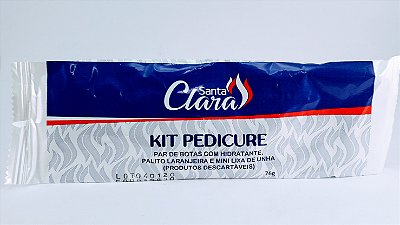 Santa Clara Kit Pedicure Descartµvel