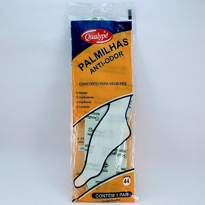 Qualype Palmilhas Anti Odor N.44
