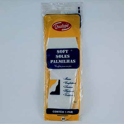 Qualype Palmilha Extra Suave Bco. N.40