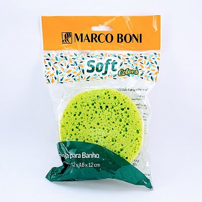 Marco Boni Esponja P/ Banho - Linha Soft Colors