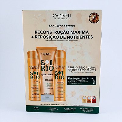 CADIVEU SOL RIO 750ML KIT SH COND RECHARGE