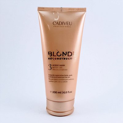 CADIVEU BLONDE RECONSTRUCTOR ACIDIC MASC 200ML