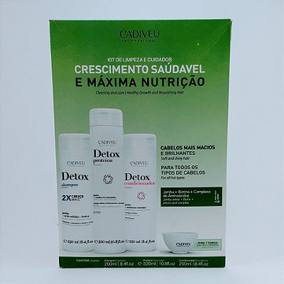 Zzcadiveu Detox Prom Trat Home Care Sh+Cond+Protei