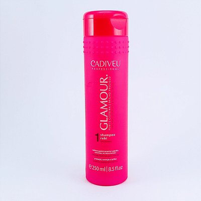 CADIVEU GLAMOUR SHAMPOO RUBI 250ML