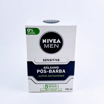 Locao Apos Barba Nivea 100Ml Balsamo Sensitive