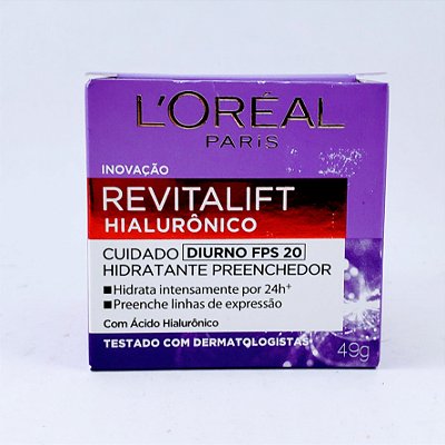 Lor Revitalift Hialuronico Diurno Fps 20 49G