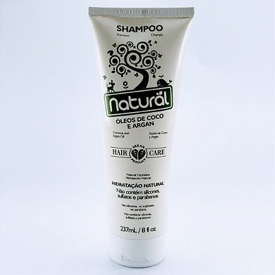 Shampoo Natural Coco/Argan - 237Ml - Suavetex
