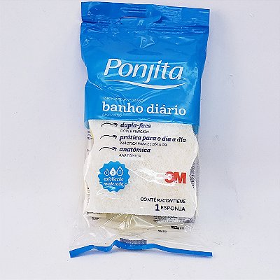Ponjita Esponja Banho Cores