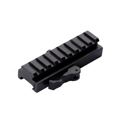 Adaptador de Trilho 20mm p/ Uso em Carabina e Rifle