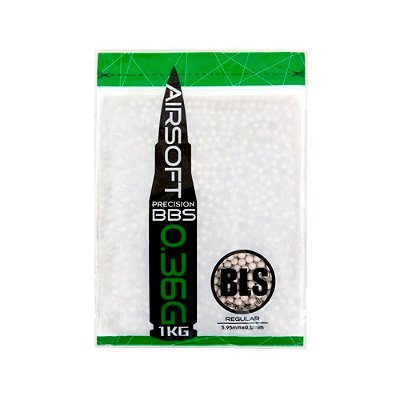 BBs Munição para Airsoft  0.36 - BLS