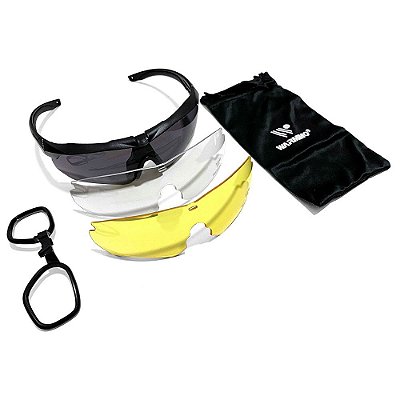 Óculos Dark Warmmo 03 lentes 2.4 mm - Preto