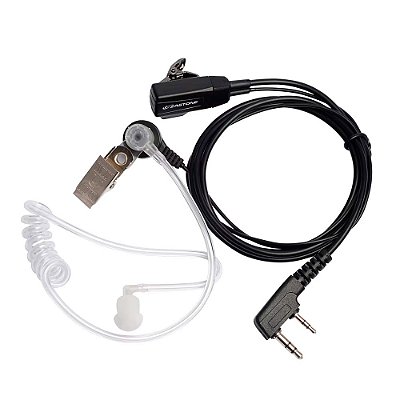Fone de ouvido P/ Rádio Baofeng C/ Tubo acústico