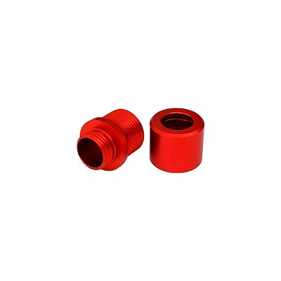 Flash Hider Airsoft Adaptador Silenciador Rossi Red Wings