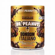PASTA DE AMENDOIM DR PEANUT SABOR BOMBOM ITALIANO 600g