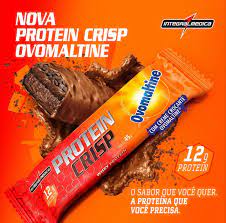 BARRA DE PROTEÍNA INTEGRALMÉDICA CRISP Ovomaltine CX 12UN