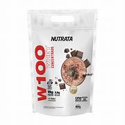 WHEY CONCENTRADO NUTRATA W100 SABOR DOUBLE CHOCOLATE 900g