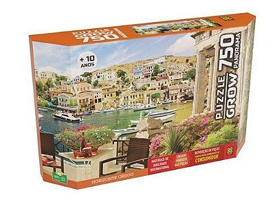 Jogo Quebra Cabeça Panorama Horizonte Grego 750P Grow