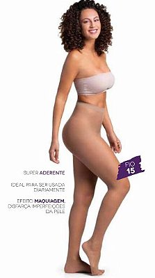 Meia Calça Adulta Fio 15 Trifil WO6329