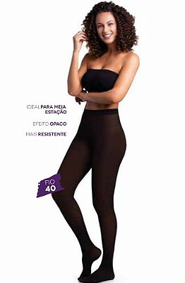 Meia Calça Adulta Fio 40 Trifil WO6345