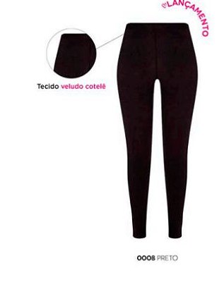 Legging Trifil Veludo Preta Q05621