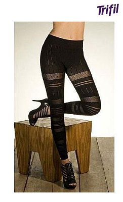 Legging Stripes Trifil Fio 40 XO6058