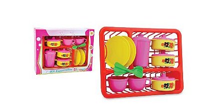 Kit Escorredor de Louça Infantil Diverplas