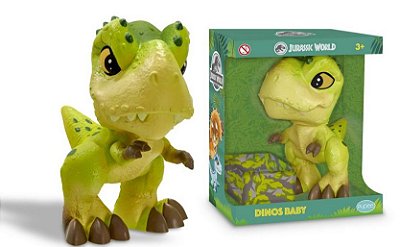 Dinossauro Jurrasic World Verde Pupee