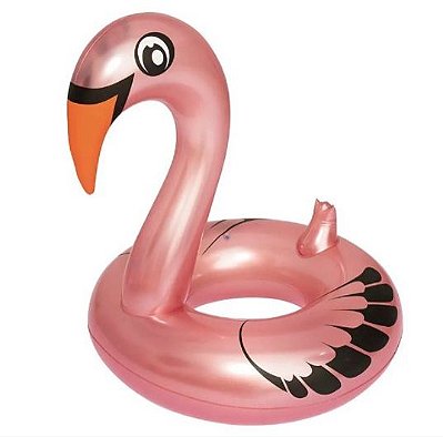 Boia Cisne Perolado Rosa C/Abertura ao Meio Mor
