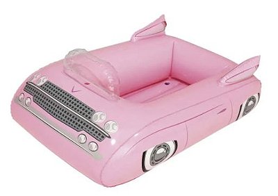 Boia Bar Carro Rosa Inflável Mor