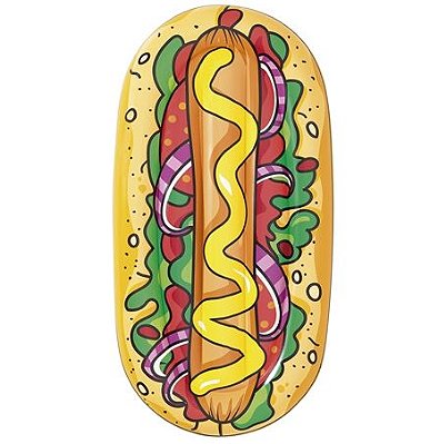 Boia Hot Dog Inflável Mor