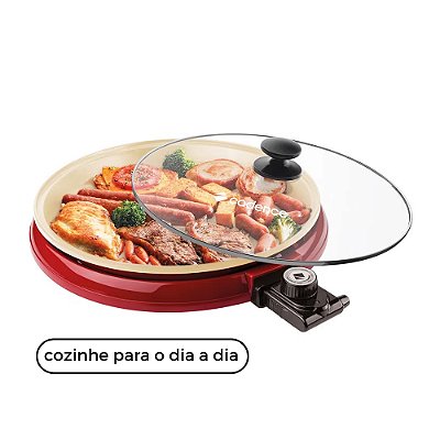 Cadence Multi Grill Ceramic Pan 220V - GRL350