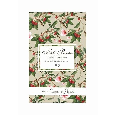 Sache Aromatizador Cereja e Avela 10g Mels Brushes