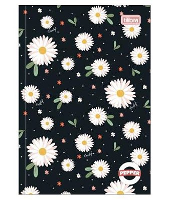 Caderno 1/4 capa dura costurado  Pepper 80F Tilibra