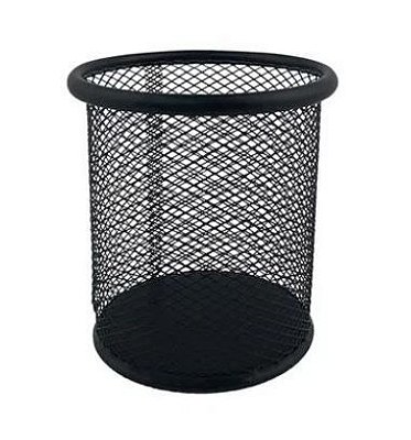 Porta Lápis Aramado Preto