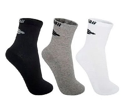 Kit Três Meias Cano Médio Mormaii