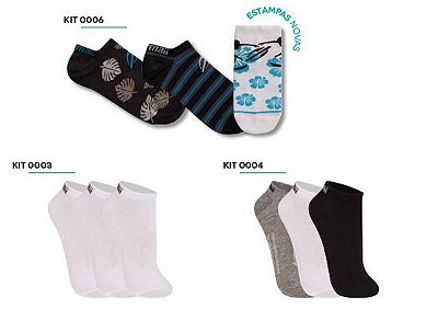 Meia Esportiva TO8324 C/3 Mormaii