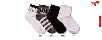 Meia Soquete Cano Médio TO6901 Trifil