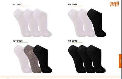Meia Esportiva Trifil C/3 TO7064