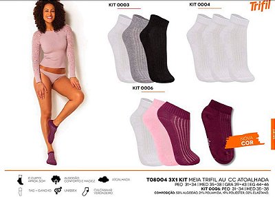 Meia Trifil C/3 TO8004