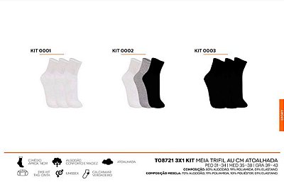 Meia Trifil TO8721 C/3