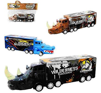 Caminhão Monster Fricção 098473  Nettoy