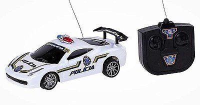 Carro Controle Remoto Policia 099678 Nettoy