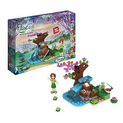 Blocos de montar Fadas Floresta De Diamantes 102 peças 03776 Xalingo