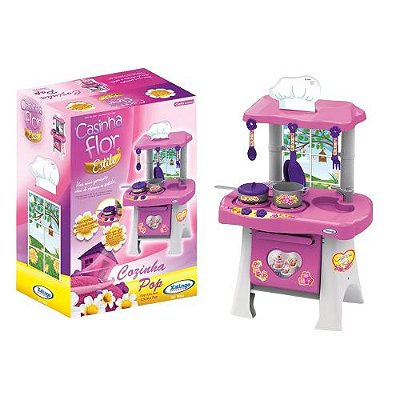 Cozinha Pop Casinha Flor 4543 Xalingo