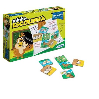 Memória Animais E Filhotes Minha Escolinha 51465 Xalingo