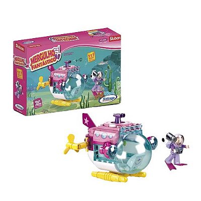 Blocos de Montar Mergulho Fantástico 117 Peças 27354 Xalingo